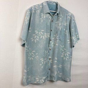 Vintage Tommy Bahama Silk Washable Button Shirt Short Sleeve